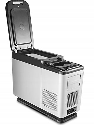 Lodówka Samochodowa do -20°C 15L 12/24 V DC Sterowanie Aplikacją AAOBOSI