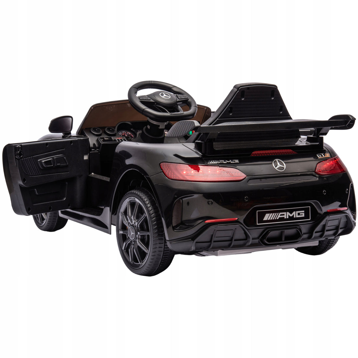 Mercedes GTR-S Autko Pilot 2 Silniki Skórzany Fotel Auto na Akumulator