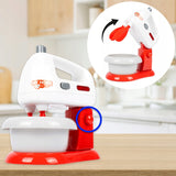 Robot Kuchenny na Baterie Mikser AGD Zabawka do Pieczenia Ciasta dla Dzieci