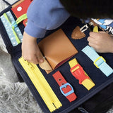 Tablica XXL Sensoryczna Manipulacyjna Montessori