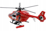 Helikopter Ratunkowy Śmigłowiec Efekty Świetlne Dźwięk Zabawka z Hakiem