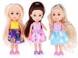 Mini Laleczki do Zabawki Urocze Zestaw dla Dzieci Lalka 12 cm 6 Sztuk