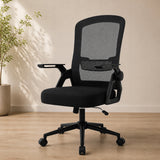 Krzesło Biurowe Ergonomiczne z Wyściełanym Siedziskiem Czarne X24F00K086