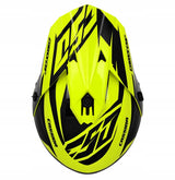 Kask Motocyklowy Cassida Cross CUP/TWO HI VIS Zielony Crossowy M