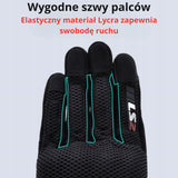 Rękawiczki Motocyklowe Oddychające Letnie Siatkowe Kolarstwo Rozmiar S
