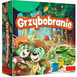 Gra Planszowa Rodzinna Zabawa Dla Dzieci Grzybobranie Od 4 Lat