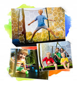 TRAMPOLINA OGRODOWA DLA DZIECI 252cm 8ft NEOSPORT POVES (244-252 cm)