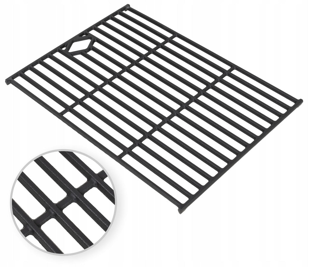 Grill Gazowy Ogrodowy Nierdzewny Żeliwny Ruszt 4+1 17,4kW Z Szafą na Butle