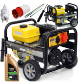 Agregat Generator Prądu Trójfazowy Benzynowy 3600W AVR Dual Power Prezent