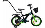Rower Dziecięcy BMX Rowerek Prowadnik Świecące Boczne Koła WARIANT 14" Cali