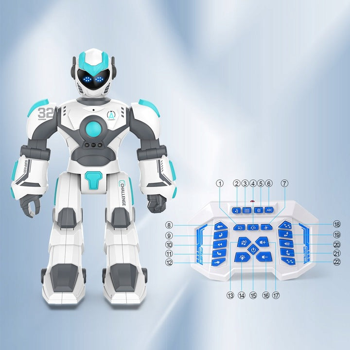 Robot Zdalnie Sterowany Gestami Mówi Tytan na Komendy USB Polsku Reaguje