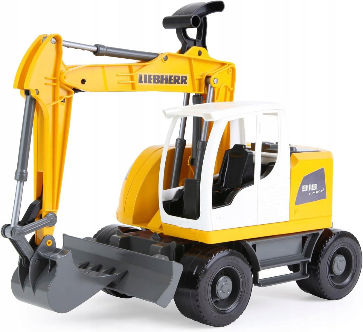 Koparka Ruchome Ramie Łyżka 360 Obrót Dziecięca Zabawka Liebherr Worx