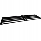 Niwelator Terenu Ręczny Grabie Z Trzonkiem Czarny Solidny 60cm x 30 cm