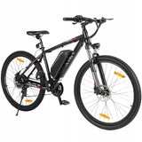 Rower Elektryczny MTB Czarny Rama 18" Cali 15AH 250W Koło 27,5" Cali