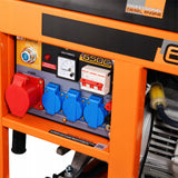 Przenośny Agregat Prądotwórczy Trójfazowy Diesel 230/400V 6,5kW AVR