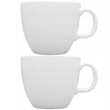 Kubek Porcelanowy 1L Biały Duży do Zupy Herbaty Kawy 2szt JUMBO
