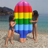 Lód na Patyku Dmuchany Pływak Wodny Nadmuchiwany Plażowy 168 x 56 cm