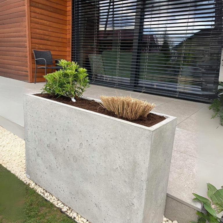 Donica Betonowa MROZOODPORNA Beton Architektoniczny 70kg | 40x40x40| Poves