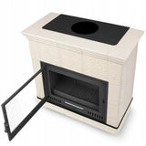 Piec Kominek Piecyk Koza Kaflowy Obudowa Kominkowa 13kW Ceramiczny Stalowy