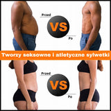 ElektroStymulator Mięśni Brzucha Pas Odchudzający ABS 6 Trybów UNIWERSALNY