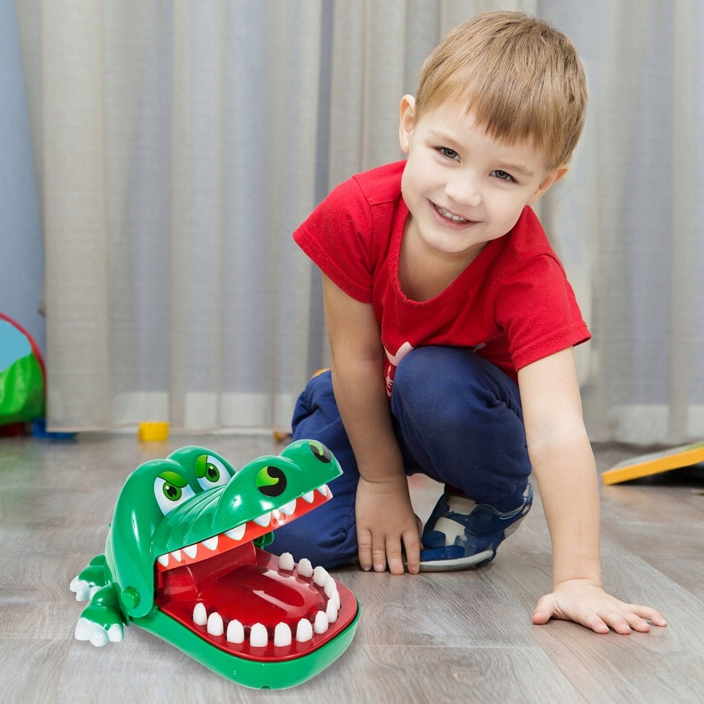 Gra Zręcznościowa Krokodyl u Dentysty dla Dzieci Chory Ząbek Rodzinna
