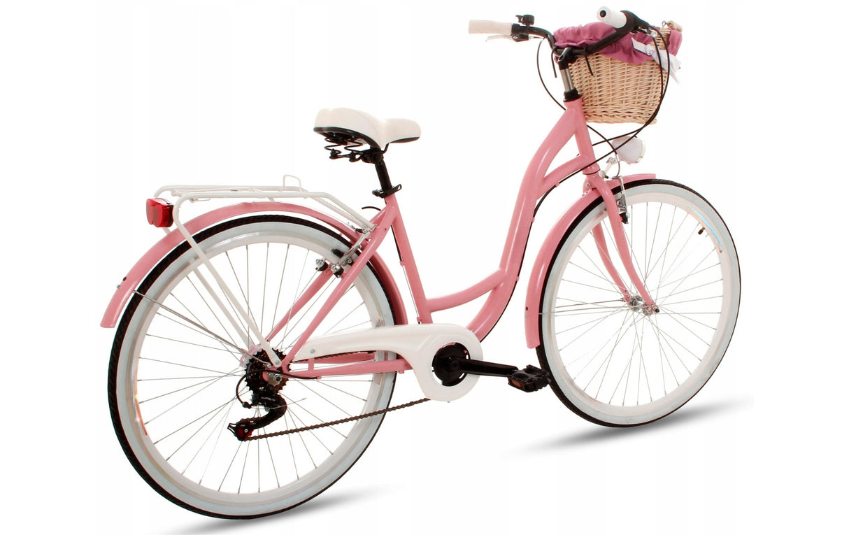 Rower Miejski Damski Lekki Damka SHIMANO 7 WARIANTY Koło 28" Cali