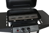 Grill Gazowy Reduktor i Wąż w Zestawie Activa Czarny 2-Palnikowy 5,4 kW