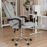 Fotel Obrotowy Biurowy Krzesło z Regulacjami Ergonomiczne Biurowe 118 cm