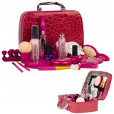 Zestaw Kosmetyków do Malowania Manicure Makijażu Makeup dla Dzieci Kuferek