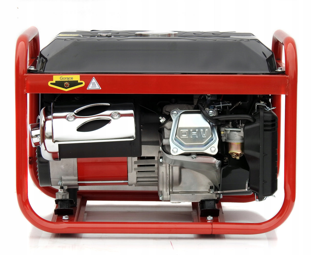 Mocny Agregat Prądotwórczy Generator Prądu Z Komputerem Licznik Godzin