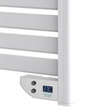 Grzejnik Łazienkowy Poves 9000 Twin Towel White Wieszak LED IP24 500W