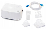 Inhalator Nebulizator Tłokowy Etui dla Dzieci Dorosłych + Zestaw Soli Fizjo