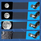 Teleskop Astronomiczny Alkinshue 70mm 600mm Statyw Plecak Adapter Telefon