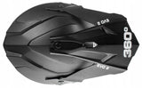 Kask Cross Enduro XXS Homologacja ECE Daszek Wentylacja Na Quad MTB Czarny