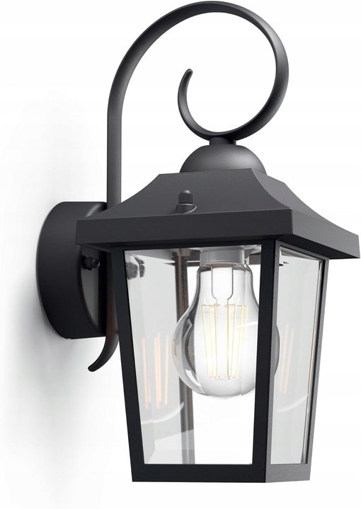 Lampa Ogrodowa LED Kinkiet Elewacyjny BUZZARD E27 IP44 Latarnia PHILIPS