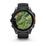 Smartwatch Garmin Fenix 8 47mm AMOLED Czarny Stainless Steel Multisportowy