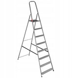 Drabina stalowa domowa 8 stopni jednostronna produkt POLSKI 3,68m Stal