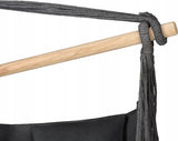 FOTEL BRAZYLIJSKI WISZĄCY BOHO HUŚTAWKA HAMAK XXL 100 cm 150 kg POVES
