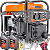 Generator Prądu Agregat Prądotwórczy 2500W AVR Zestaw + Gratisy Prezent