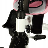 Rowerek Trójkołowy z Obracanym Siodełkiem 360° Bezciśnieniowe Koła 3w1
