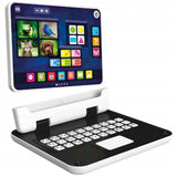 Laptop Edukacyjny dla Dzieci Tablet Komputer do Zabawy i Nauki 80 Pytań 2w1