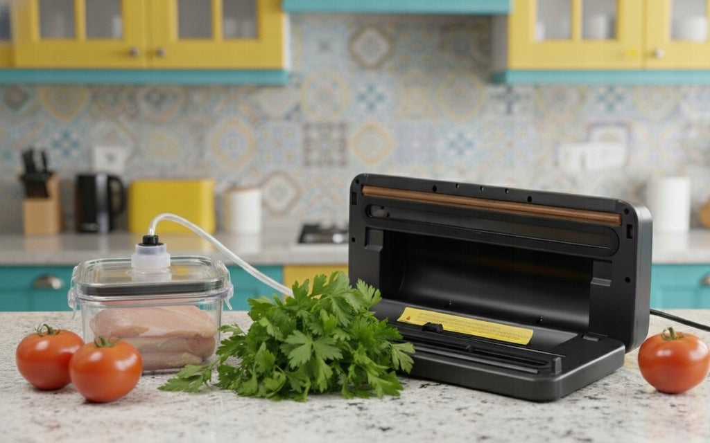 Pakowarka Próżniowa Do Zywności Moc 120 W 30 cm Zestaw Prezent