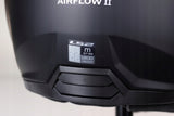 Kask Motocyklowy Otwarty LS2 AIRFLOW II Kask Solid Black Mat XXXL