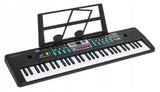 Keyboard Organy dla Dzieci Organki Stojak na Nuty Mikrofon do Nauki Gry