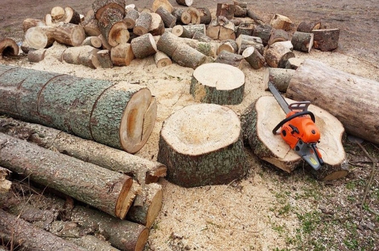 Piła Łańcuchowa Spalinowa Mocna Pilarka XXL 2xŁańcuch Prowadnica Olej 5,7KM