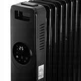 Grzejnik Elektryczny Olejowy Timer Kółka Pilot 13 Żeber 2500 W Regulacja