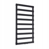 Grzejnik Łazienkowy Dekoracyjny Drabinka Wodny 54x127 cm 546 W Czarny Mat