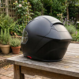 Kask Szczękowy Motocyklowy pod Interkom Blenda Czarny Mat 59-59cm Rozmiar L