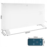 Grzejnik Konwektorowy Elektryczny Szklany Termostat Konwektor Led WiFi Eco