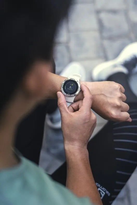 Zegarek Sportowy Suunto 5 Biały Multisportowy Rozmiar Uniwersalny Okrągły